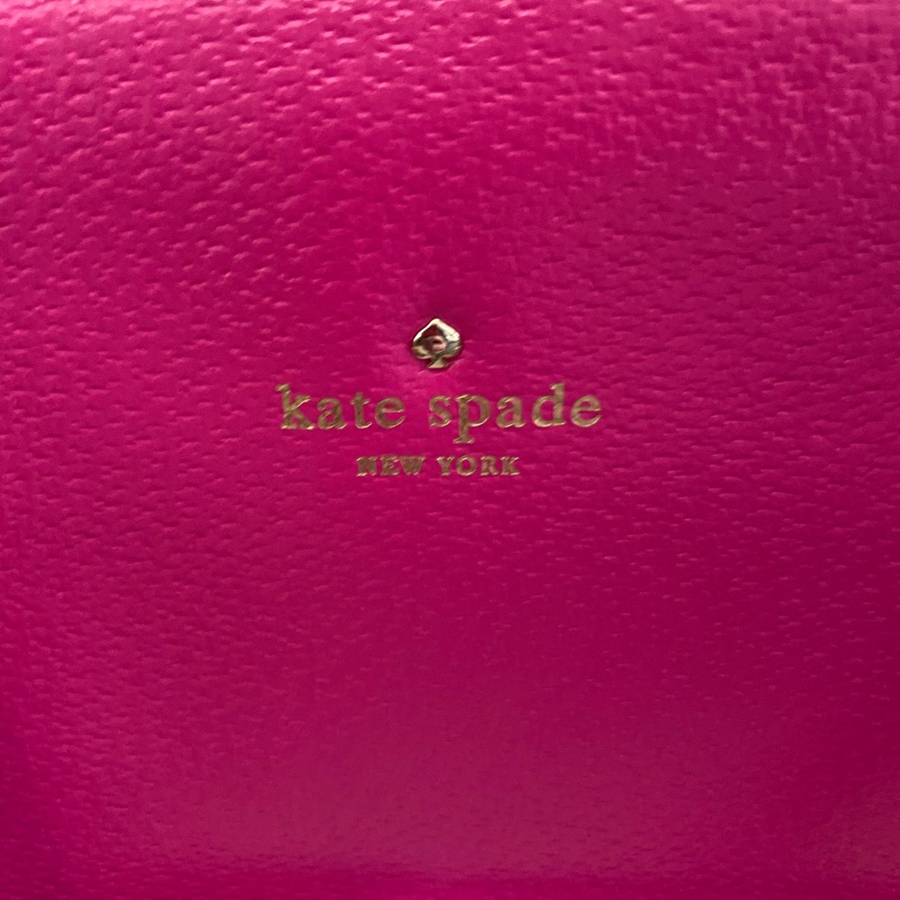 Kate Spade, large tote/briefcase, hot pink - Picture 2 of 7